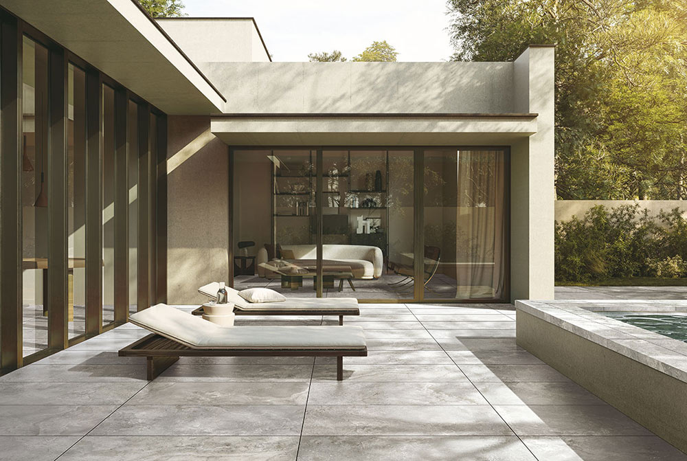 Cercom In Contro Kőhatású járólap | Csempék és Mozaikok