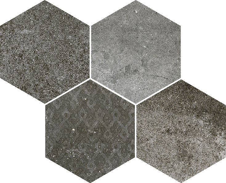 Cerdisa Reden Mosaico Decor Dark Grey mozaik 30x30 cm