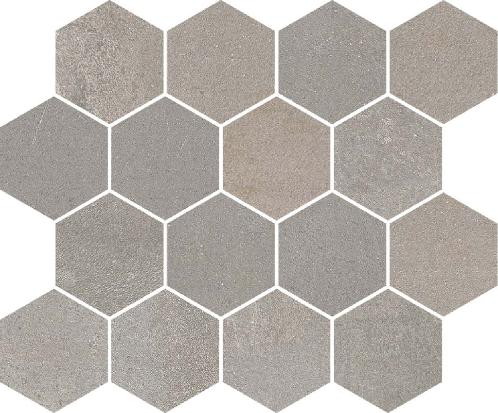 Cerdisa Beton Design Esagona Ash mozaik 30x30 cm
