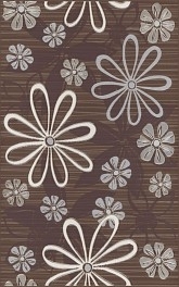 Cersanit dekorcsempe Cersanit Euforia brown inserto flower 1 dekorcsempe