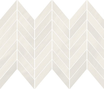Cersanit Markuria White Chevron Mosaic Matt WD1017-001 mozaik 29,8 x 25,5
