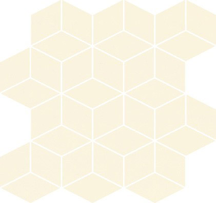 Cersanit Colour Blink Mosaic Diamond Cream mozaik 28 x 29,7