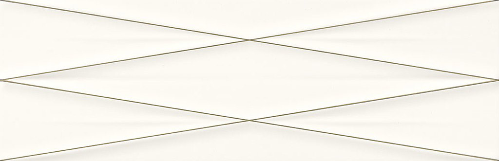 Cersanit Gravity White Silver Inserto Satin ND856-013 dekorcsempe 24 x 74