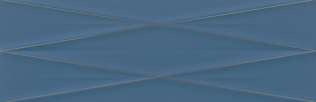 Cersanit Gravity Marine Blue Silver Inserto Satin ND856-014 dekorcsempe 24 x 74