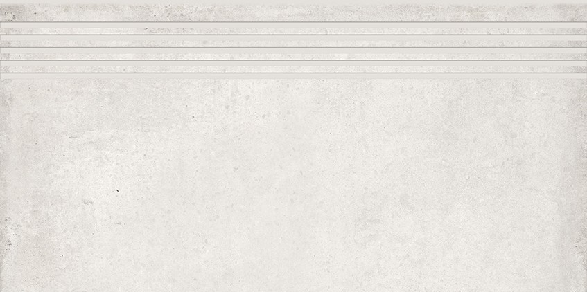 Cersanit Diverso White Matt ND576-052 lépcsőlap 29,8x59,8 cm