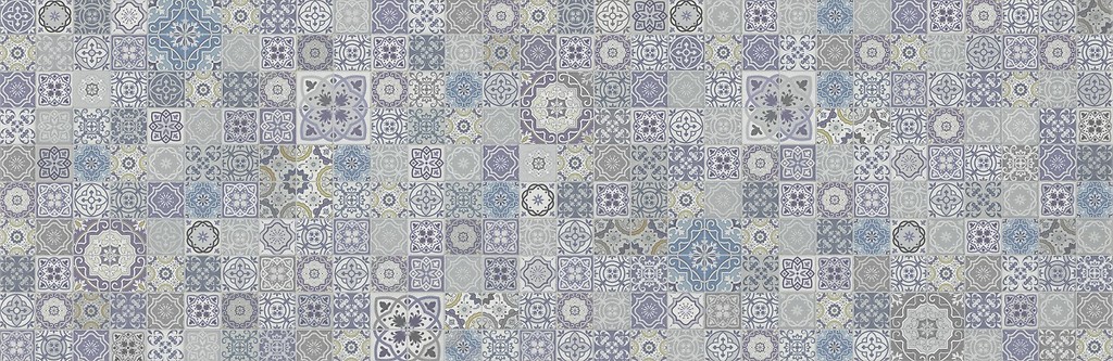 Cersanit Grey Desert Inserto Geo ND042-001 dekorcsempe 29x89 cm