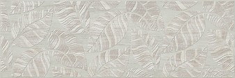 Cersanit Livi Beige Leaves WD339-032 dekorcsempe 20x60 cm