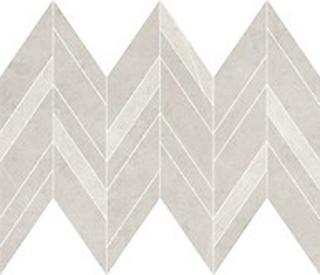 Cersanit Manzila Grys Chevron Mix Matt mozaik 25,5x29,8 cm