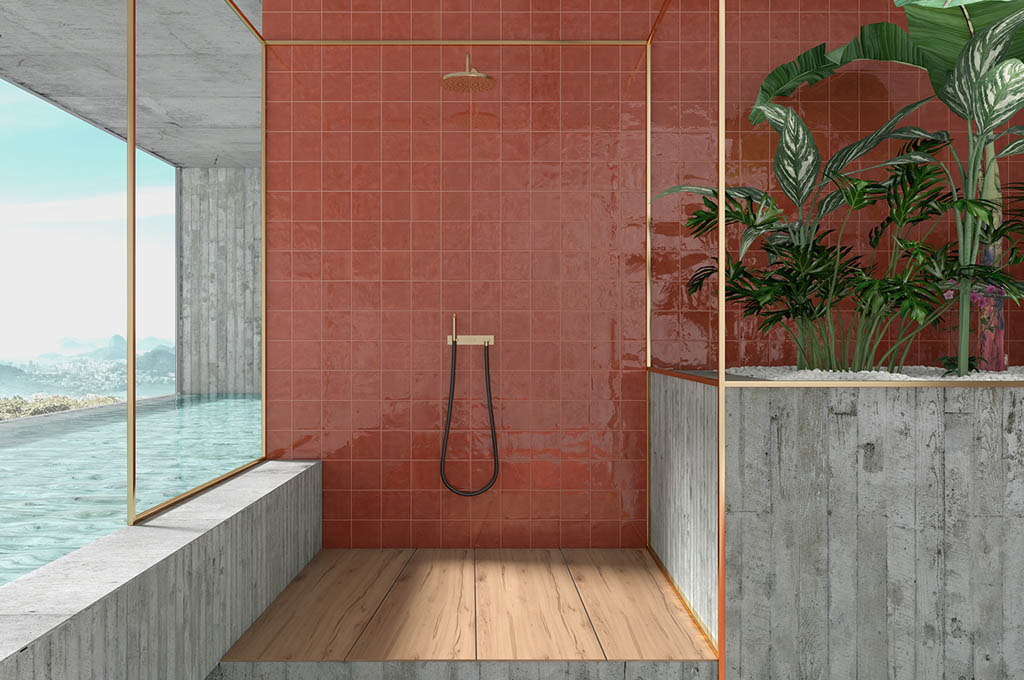 Cinca Splash Falburkolat | Csempék és Járólapok