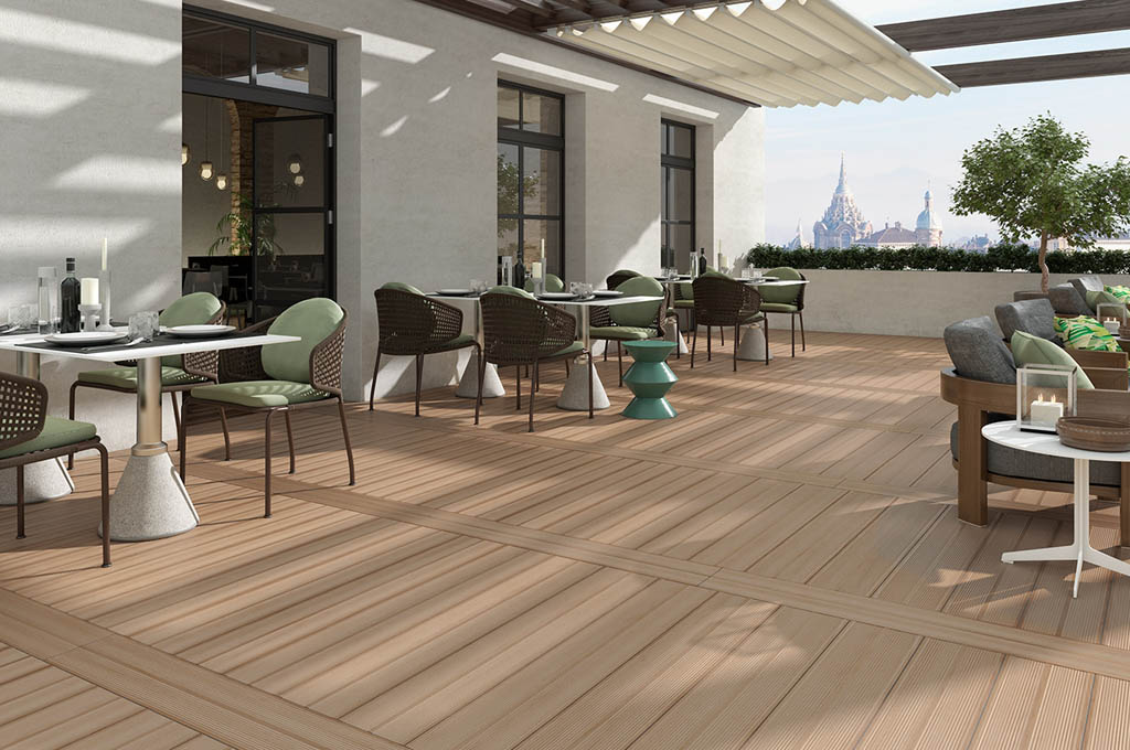 Cinca Timber Deck Fahatású járólap | Csempék és Mozaikok