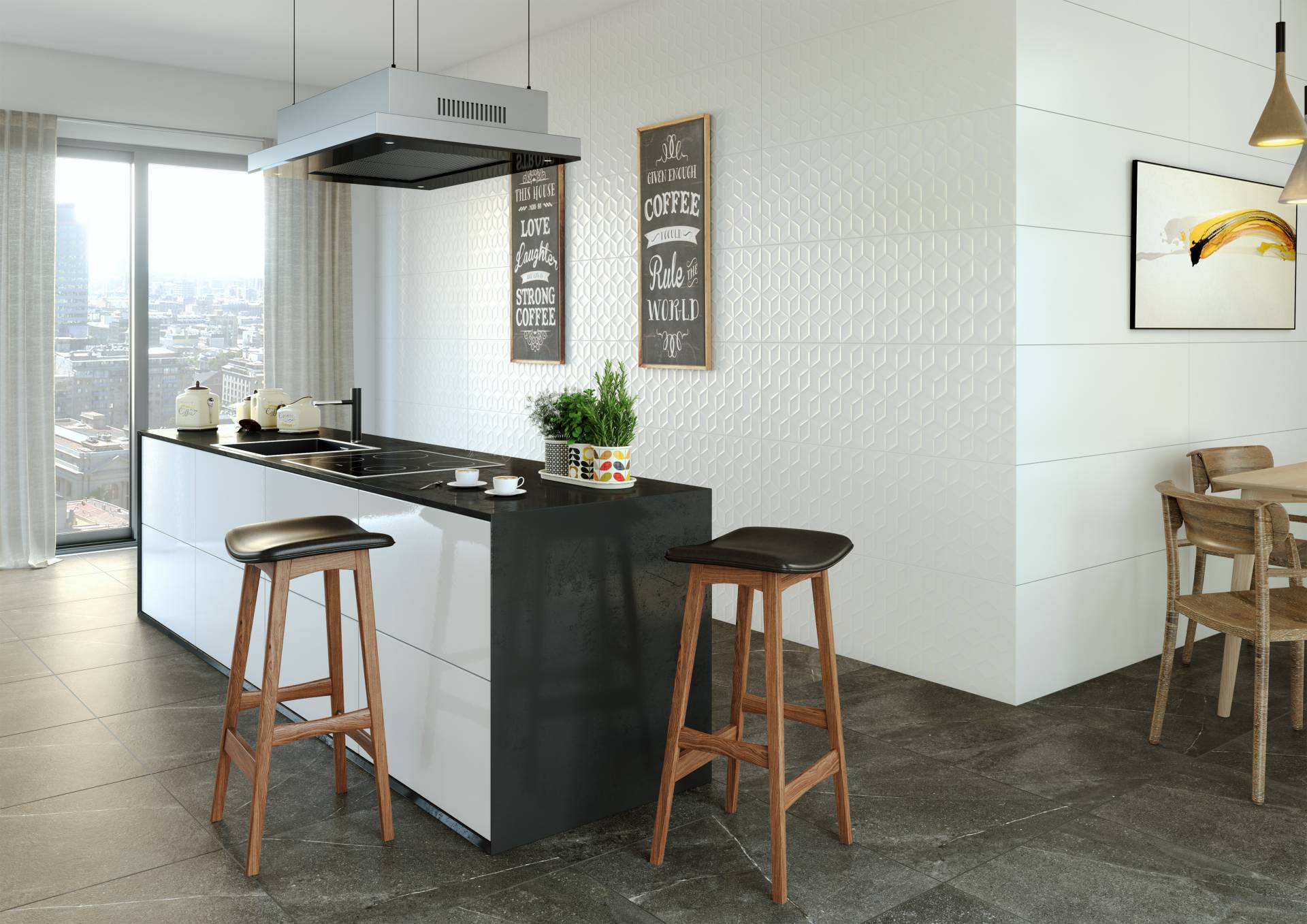 Colorker Andes Austral y Alaska Konyhai burkolólap