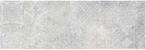 Valore Concrete Grey Patchwork 25 x 75 falicsempe