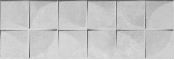 Valore Concrete Grey Quadra  25 x 75 falicsempe