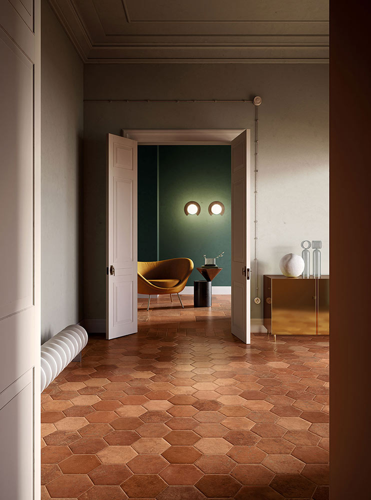 CIR Manufatture Ceramiche Cotto del Campiano Csempe és Padlólap