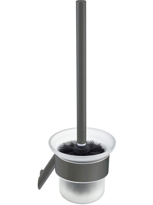 Deante Silia fali WC kefe tartó, titánium ADI_D711