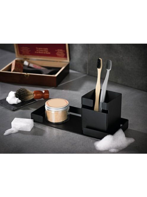 Deante Mokko fali polc, fekete ADM N512