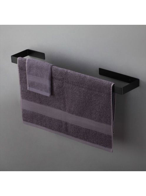 Deante Mokko törölközőtartó 60 cm, fekete ADM N621