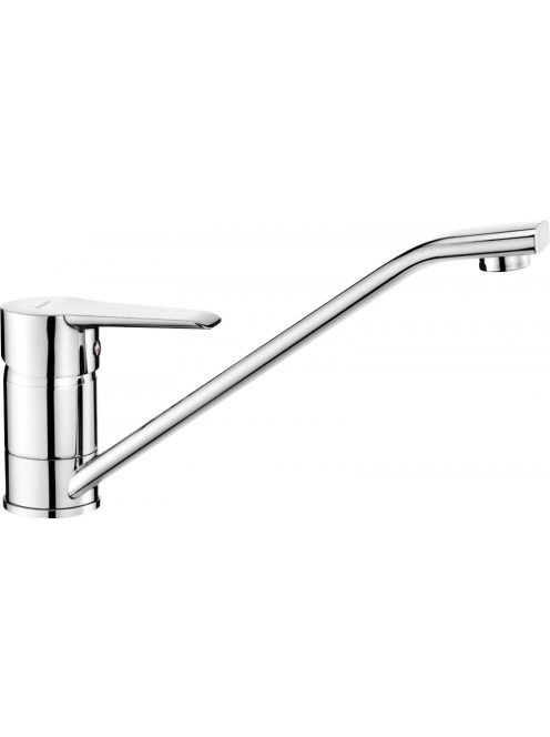 Deante Corio egykaros ECO konyhai csaptelep forgatható kifolyóval, króm BFCE060M