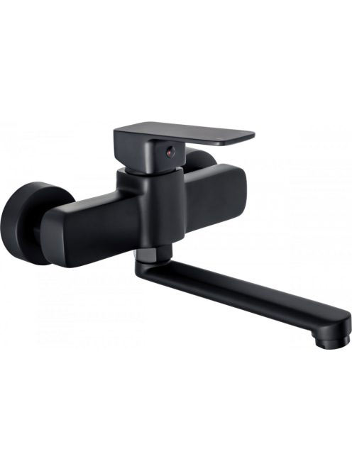 Deante Maro fali mosdócsaptelep, matt fekete BLO_N50M