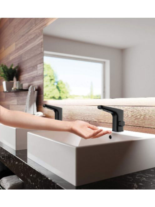 Deante Hiacynt szenzoros mosdócsaptelep, fekete BQH N29V