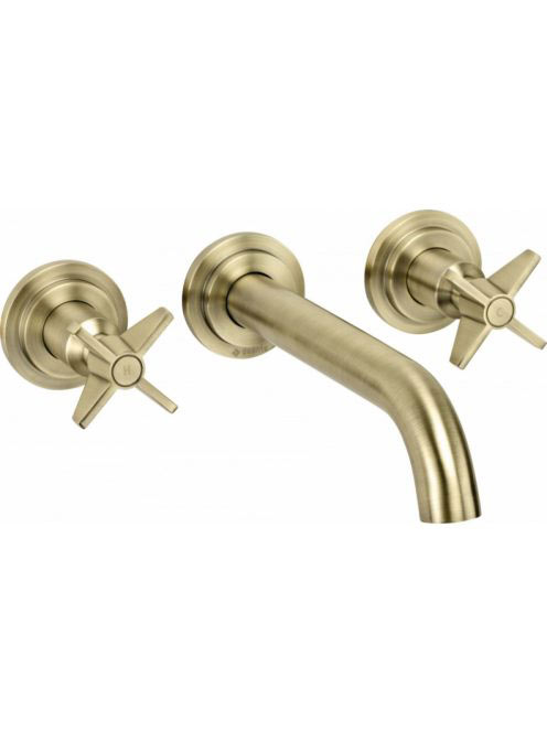 Deante Temisto fali mosdó csaptelep, Szálcsiszolt Bronz BQT M54D