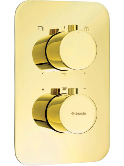 Deante Box falon belüli termosztatikus csaptelep, arany BXY_ZEBT