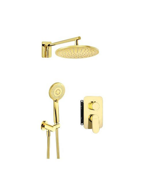 Deante Alpinia Falsík alatti zuhanyrendszer, arany BXYZZGAM