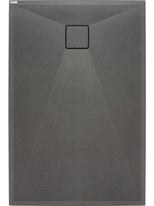 Deante Correo szögletes gránit zuhanytálca 140x80 cm, antracit metál KQR_T48B