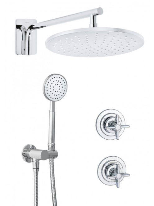 Deante Temisto falon belüli zuhanyrendszer, króm NAC_09QT