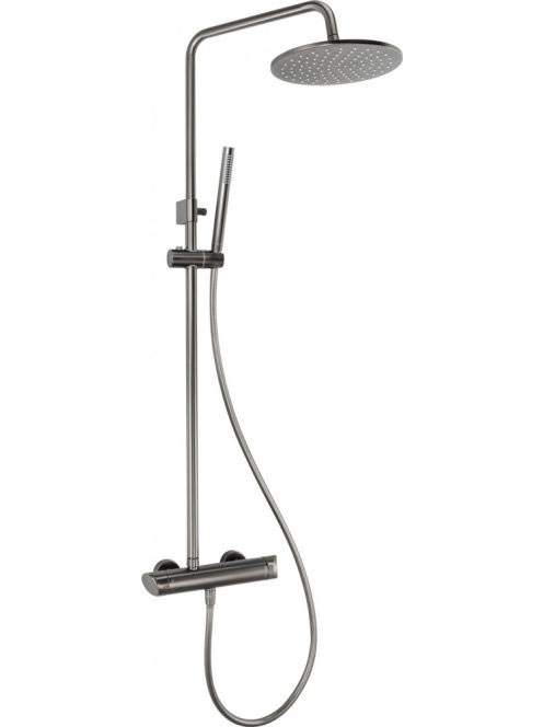 Deante Arnika állítható magasságú zuhanyrendszer, titanium NAC D1QK