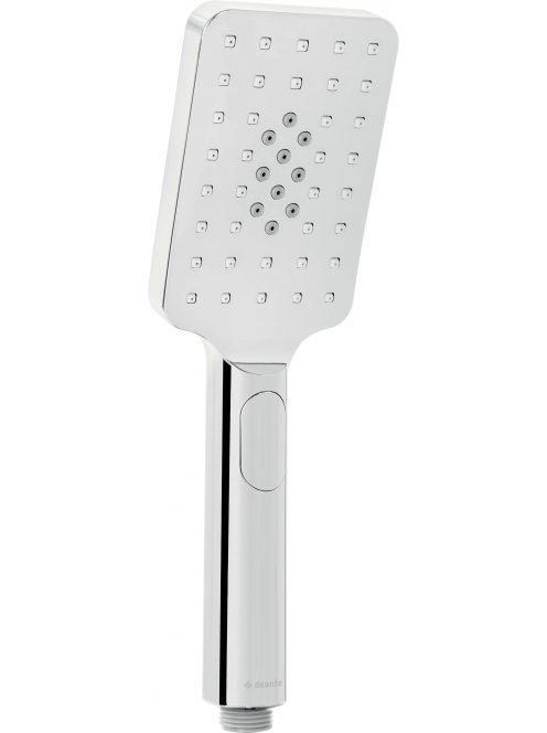 Deante Alpinia 3 funkciós szögletes kézizuhany, króm NGA 051S