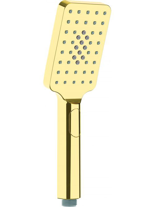 Deante Alpinia 3 funkciós szögletes kézizuhany, arany NGA Z51S