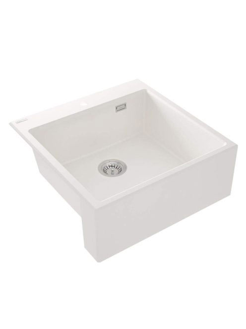 Deante Eridan félig beépíthető gránit mosogatótálca, alabástrom ZQE A10K