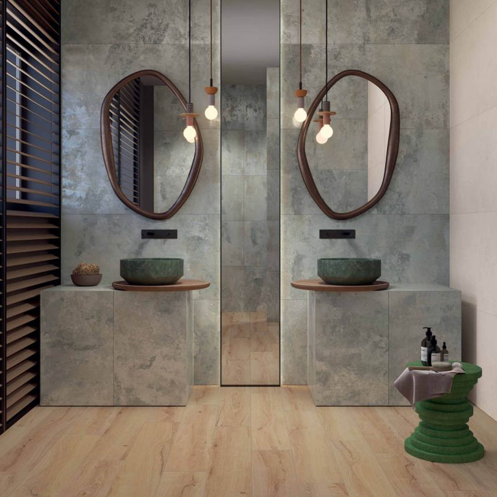 Desvres Ariana Camouflage Falburkolat | Csempék és Mozaikok