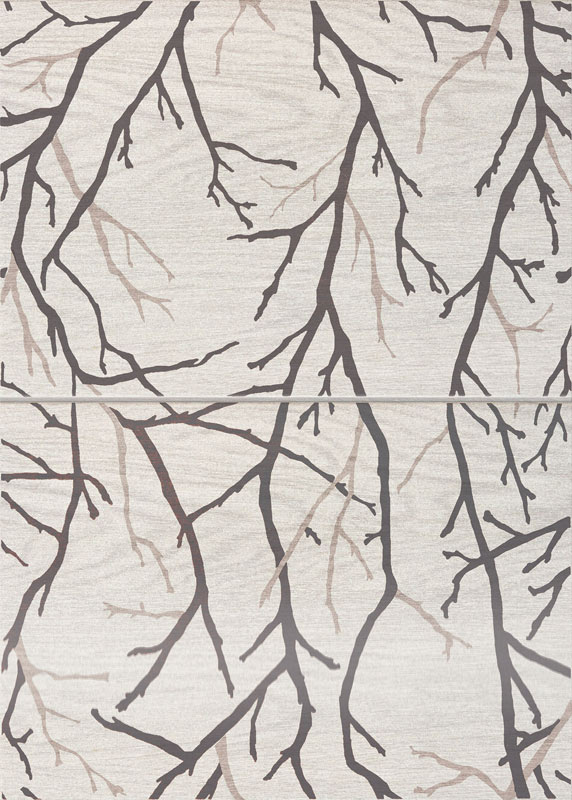 Domino Inverno tree dekorkép 2 x 36 x 25