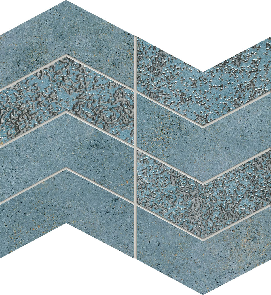 Domino Margot Blue mozaik 29,8 x 25 cm