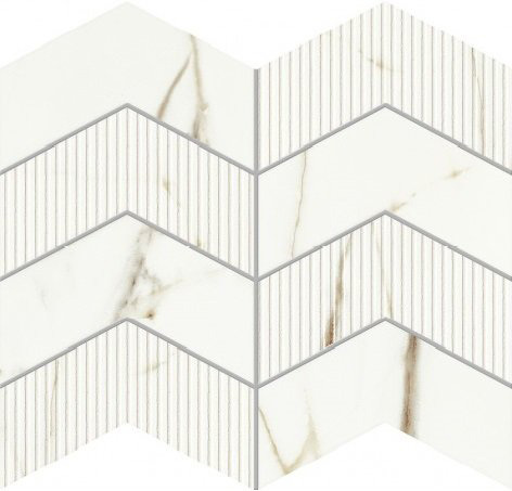 Domino Sable White mozaik 25x29,8 cm