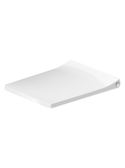 Duravit Viu szögletes softclose&gyorskioldós WC ülőke 0021190000