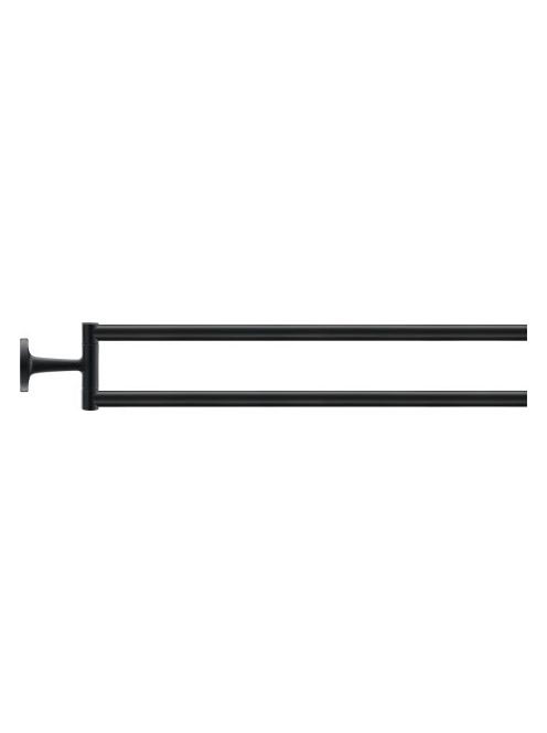 Duravit Starck T mozgatható törölközőtartó 39 cm, matt fekete 0099414600