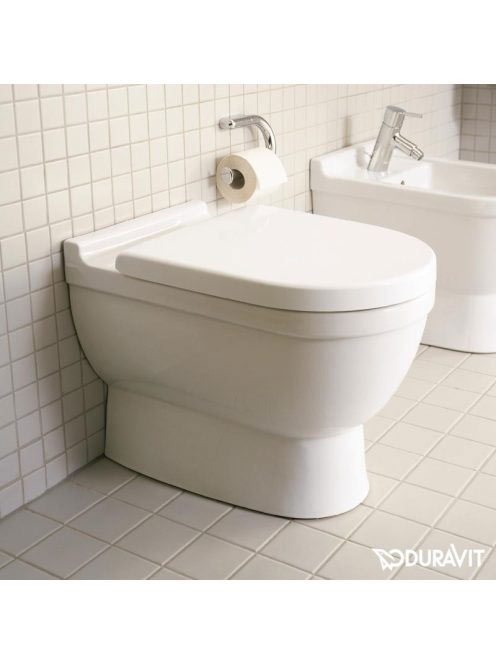 Duravit Starck 3 falra tolható álló WC csésze 37x56 vario kifolyással 0124090000