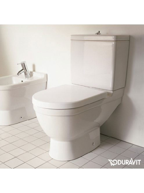 Duravit Starck 3 monoblokk WC csésze 36x65,5 cm hátsó kifolyású 0126090000