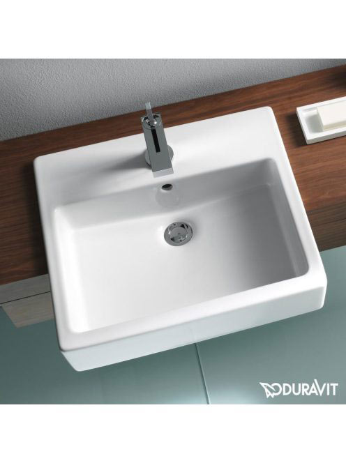 Duravit Vero félig beépíthető kerámia mosdó 55x47 cm 0314550000