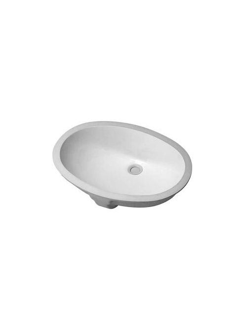 Duravit Santosa alulról beépíthető mosdó 51x37,5 cm rögzítővel 0466510000