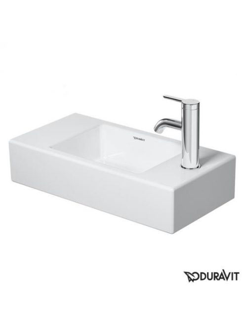 Duravit Vero Air Jobbos kézmosó bútorral aláépíthető 50x25 cm, alpin fehér 0724500008