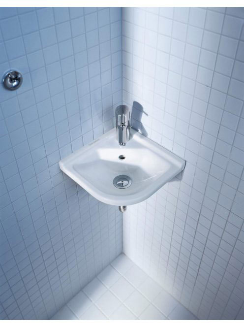 Duravit Starck 3 sarok kézmosó 31x31 cm, fehér 0752440000
