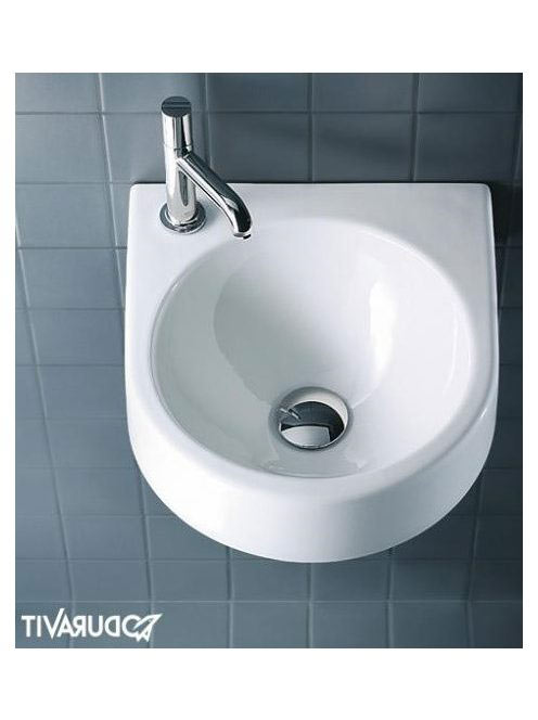 Duravit Architec balos kézmosó 36x38 0766350009
