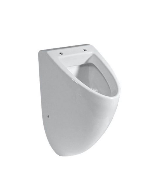 Duravit Fizz piszoár fedél nélkül hátsó bekötéssel és kifolyással, fehér alpin 0823350000