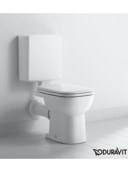 Duravit D-Code álló, lapos öblítésű WC csésze 21090900002