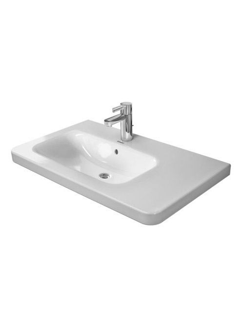Duravit DuraStyle bútorral aláépíthető aszimmetrikus balos mosdó 80x48 2325800000