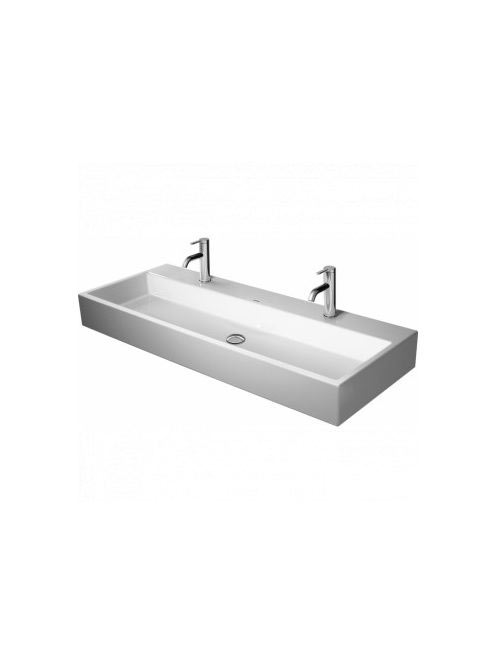 Duravit Vero Air Kerámia mosdó 100x47 cm, 2 csapfurattal, alpin fehér 2350100043